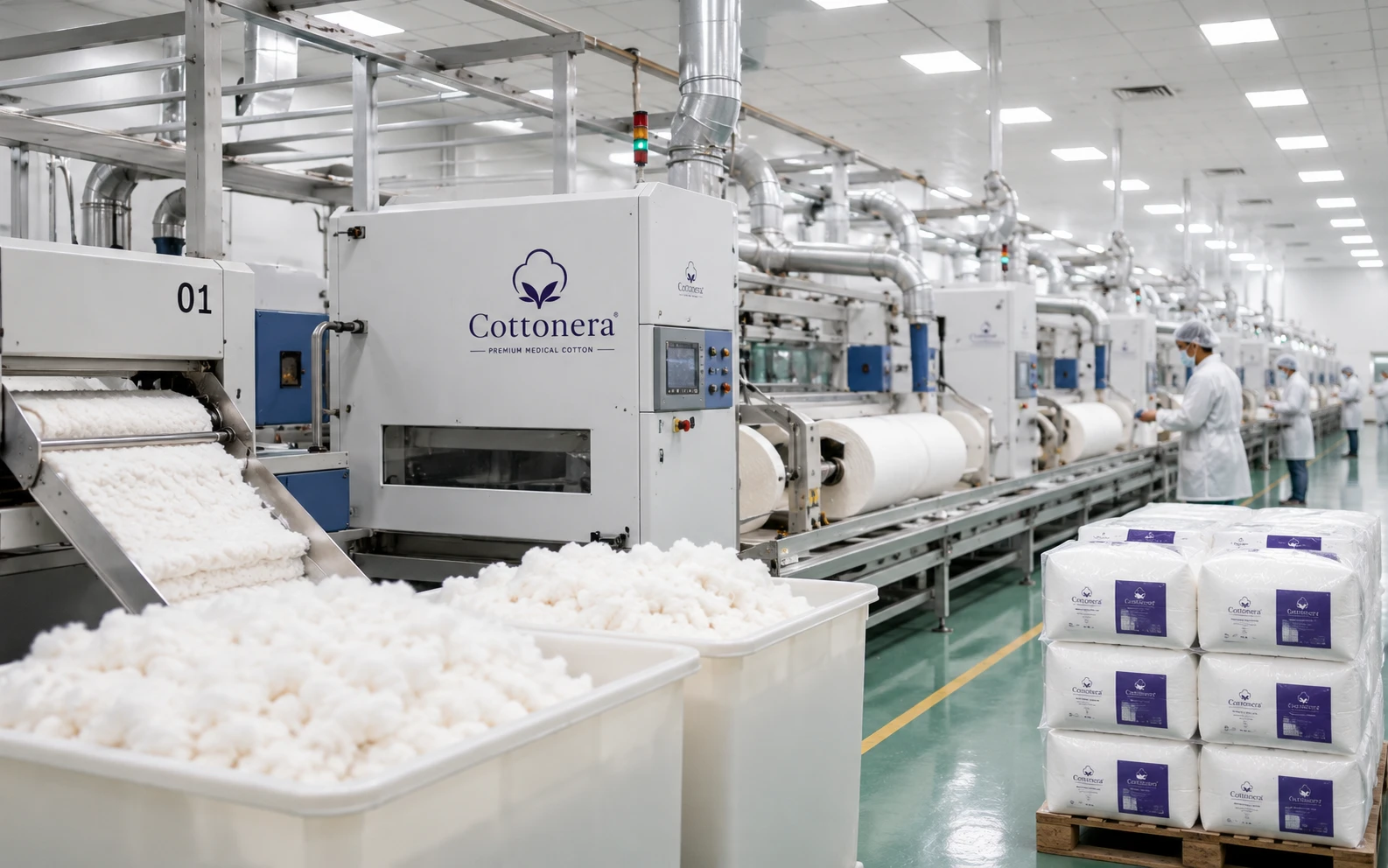 Cottonera manufacturing partner's production facility