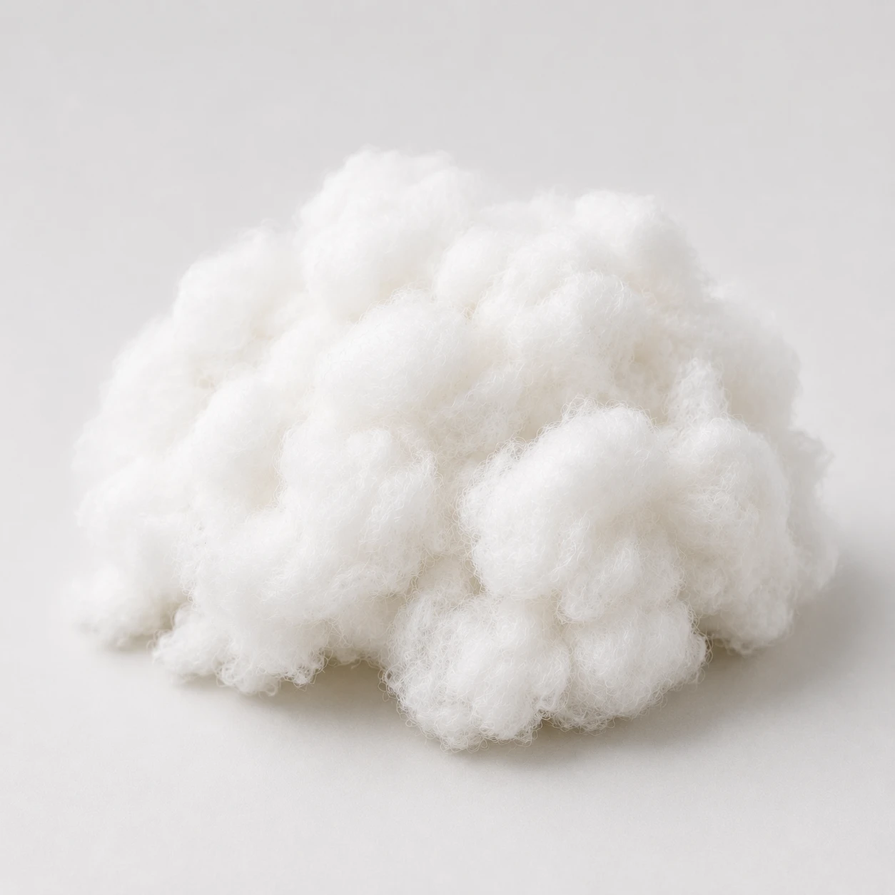 Loose bulk absorbent cotton wool